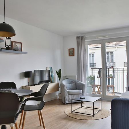 "Starry In So" 47M2, Lits Jumeaux, Parking Gratuit, Rue Calme Et Arboree, Metro 10 Min, Stade De France 24Min A Pied Saint-Ouen  Εξωτερικό φωτογραφία