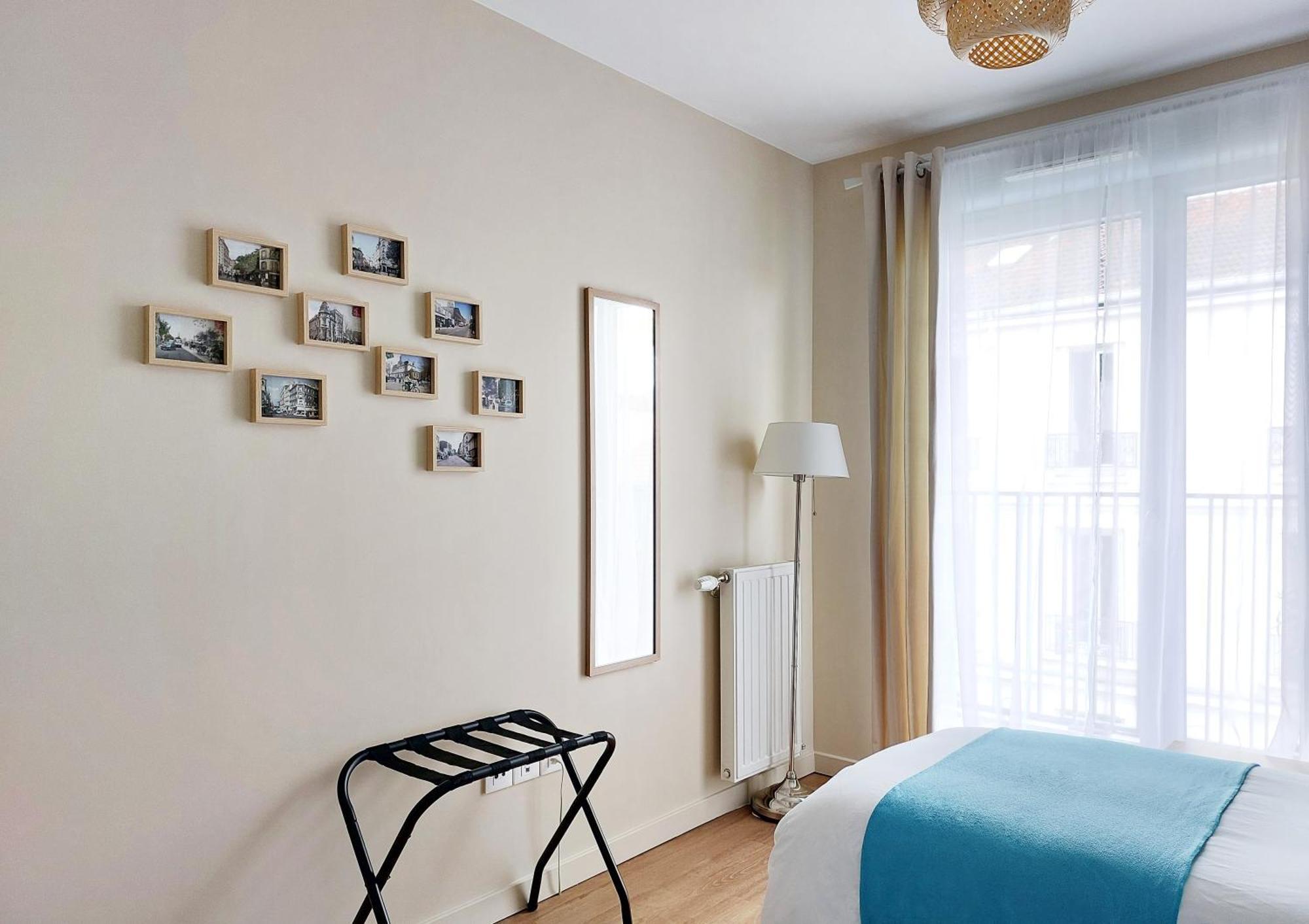 "Starry In So" 47M2, Lits Jumeaux, Parking Gratuit, Rue Calme Et Arboree, Metro 10 Min, Stade De France 24Min A Pied Saint-Ouen  Εξωτερικό φωτογραφία